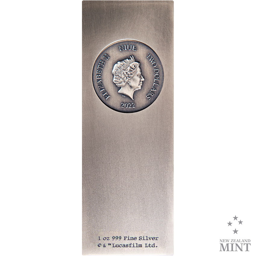 Han Solo in Carbonite 1oz Silver Coin