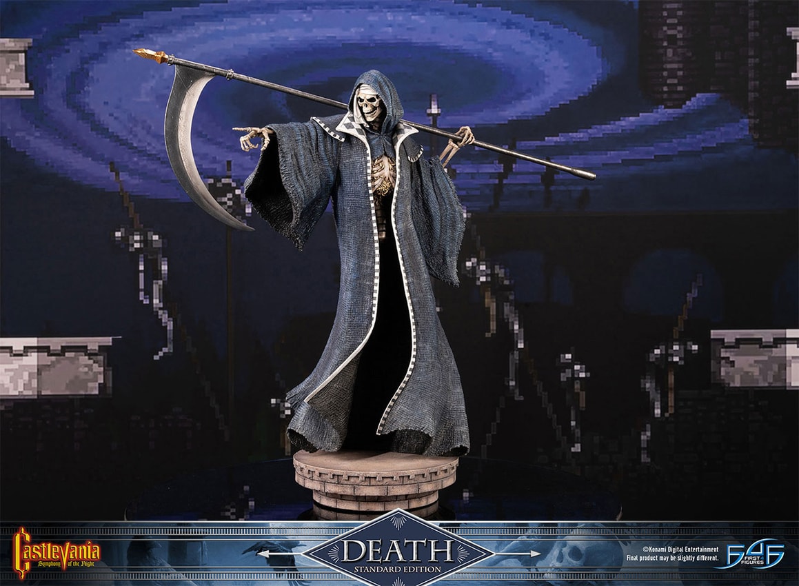 Castlevania: Symphony of the Night Death (Standard Edition) Statues - Prototype Shown View 2