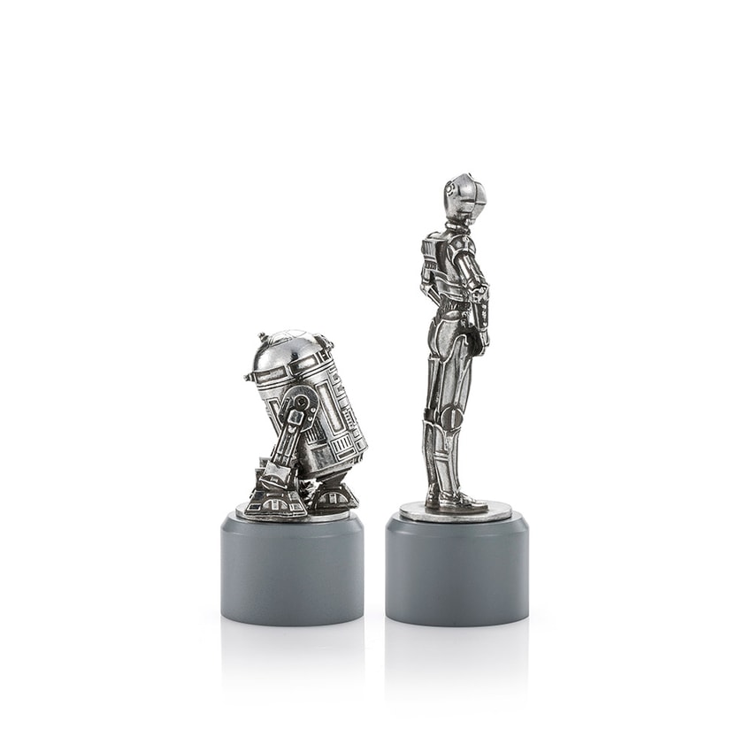 R2-D2 & C-3PO Knight Chess Piece Pair- Prototype Shown