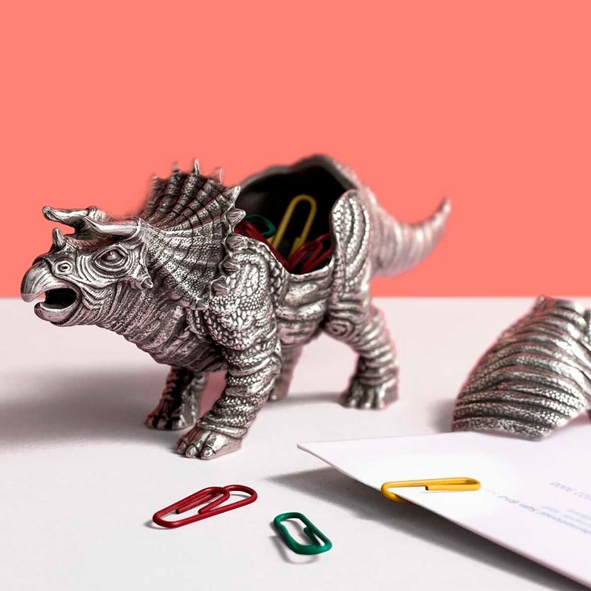 Triceratops Container Office Supplies  View 1