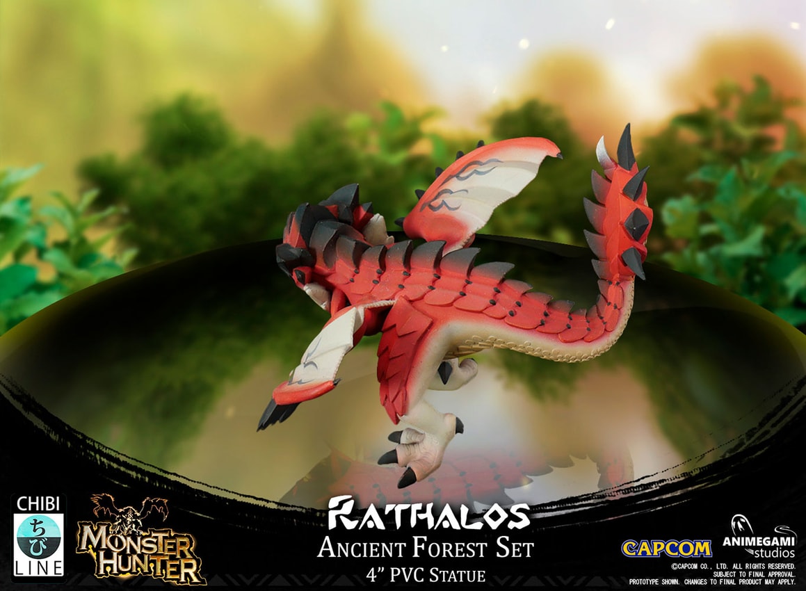 Monster Hunter Rathalos Statues - Prototype Shown View 6