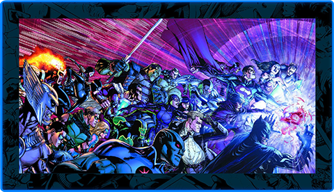 Justice League (2) LED Mini-Poster Light