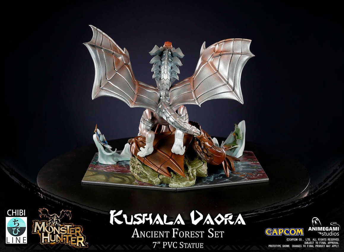 CAPCOM Kushala Daora フィギュア F72-498 Capcom Monster Hunter Standard model 5.5