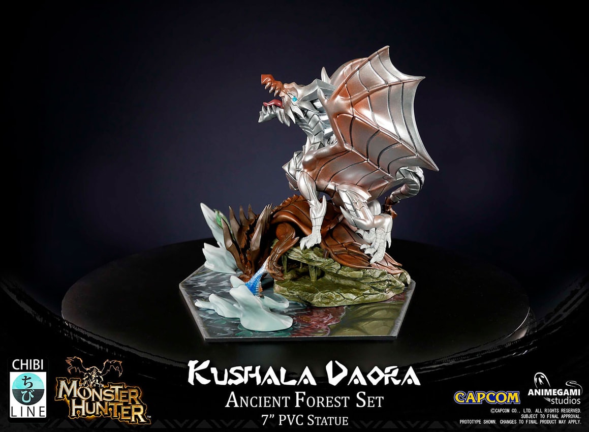 Monster Hunter Kushala Daora PVC Figure - Prototype Shown View 6