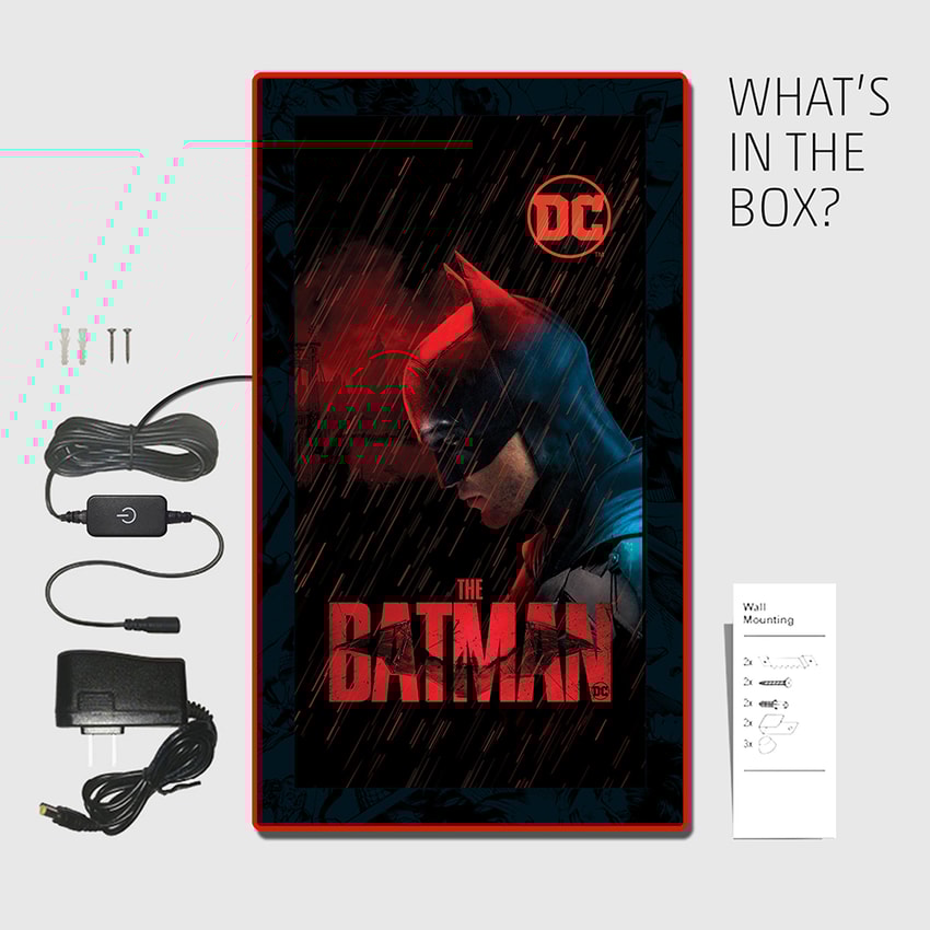 Batman Vengeance (5) LED Mini-Poster Light