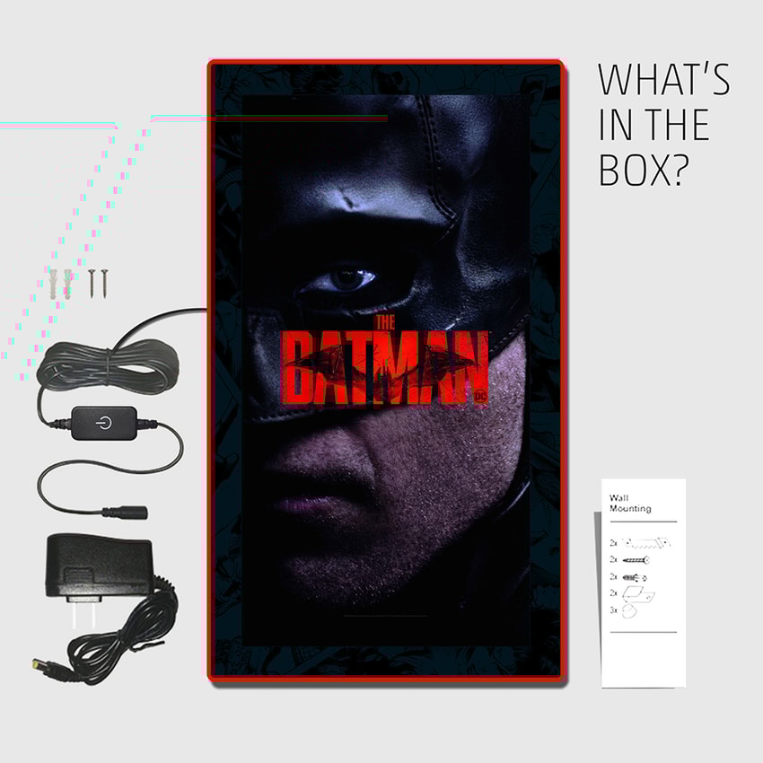 Batman Vengeance (6) LED Mini-Poster Light