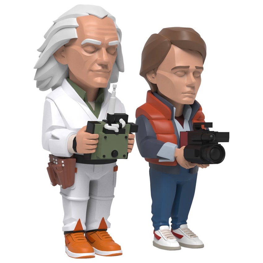 Doc Brown and Marty McFly- Prototype Shown View 3
