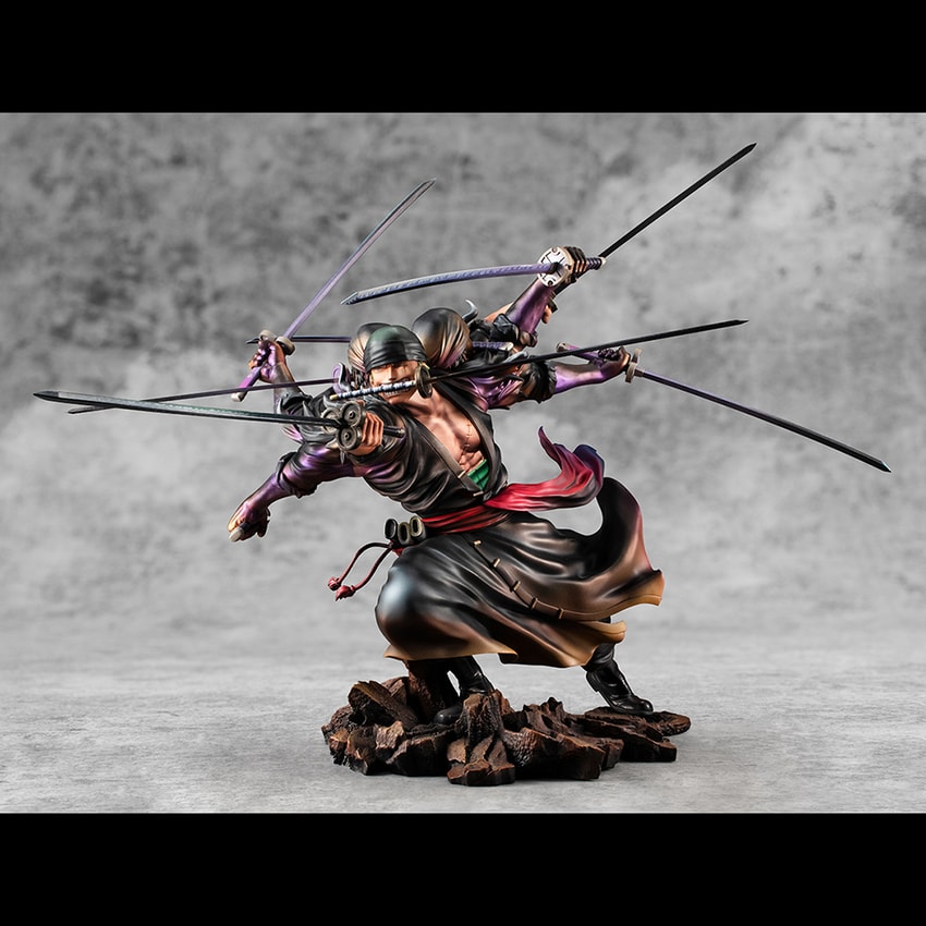 Portrait of Pirates Roronoa Zoro Demon Spirit Kyuutou-ryuu “Asura”- Prototype Shown
