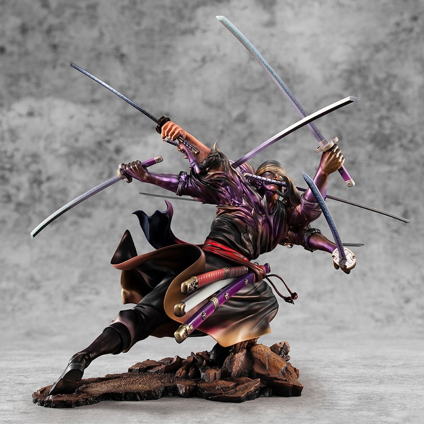 Portrait of Pirates Roronoa Zoro Demon Spirit Kyuutou-ryuu “Asura”- Prototype Shown