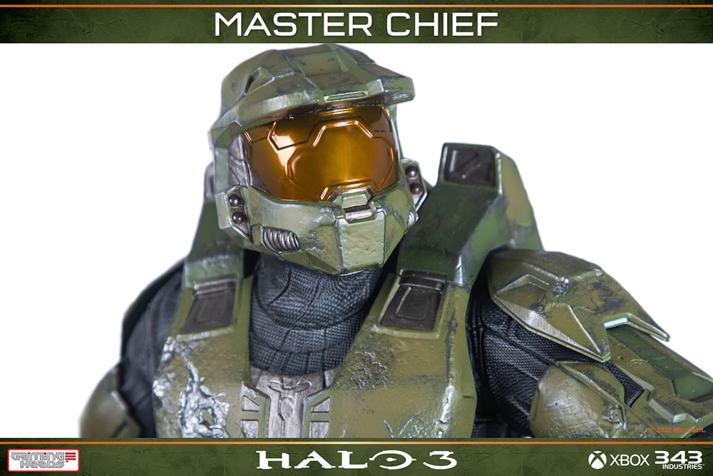 HALO Master Chief Statues - Prototype Shown View 2