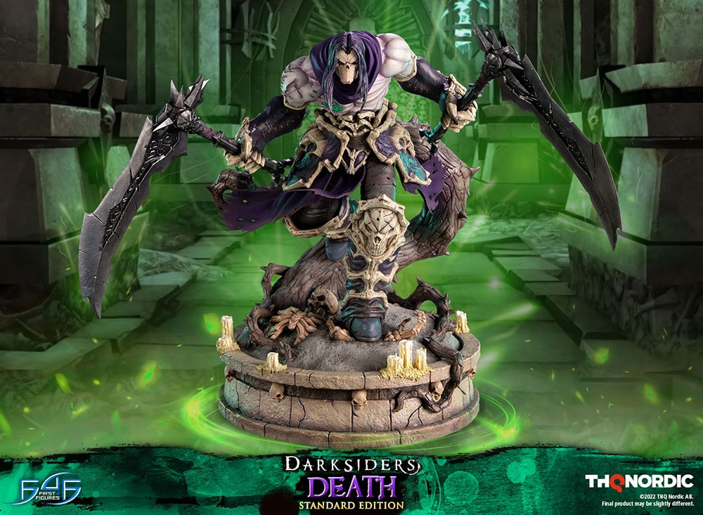 Darksiders Death (Standard Edition) Statues - Prototype Shown View 2