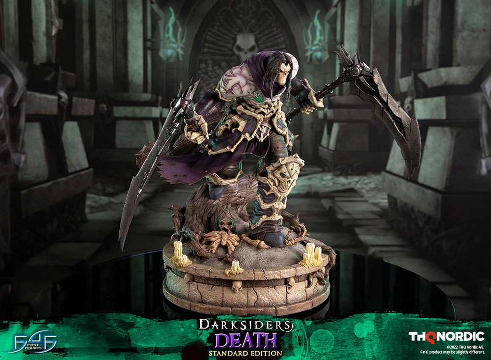 Darksiders Death (Standard Edition) Statues - Prototype Shown View 3