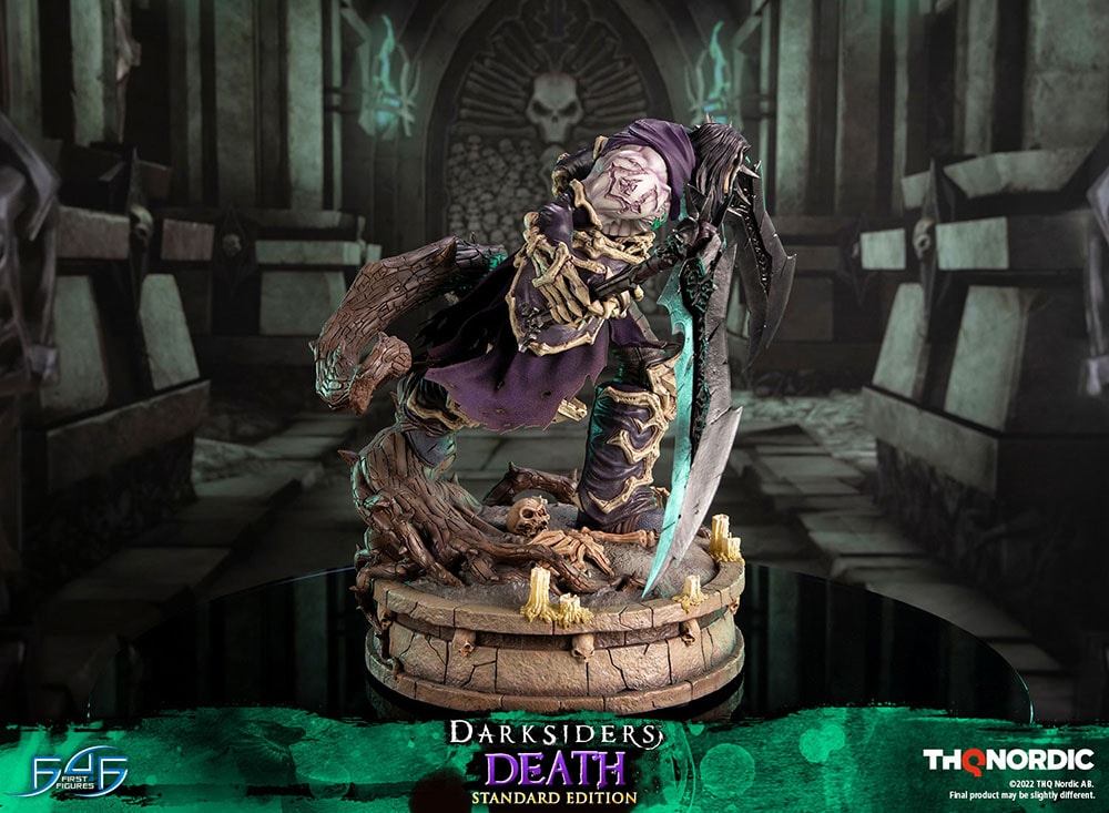 Darksiders Death (Standard Edition) Statues - Prototype Shown View 4