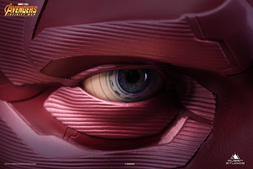 Marvel Vision Life-Size Bust - Prototype Shown View 6
