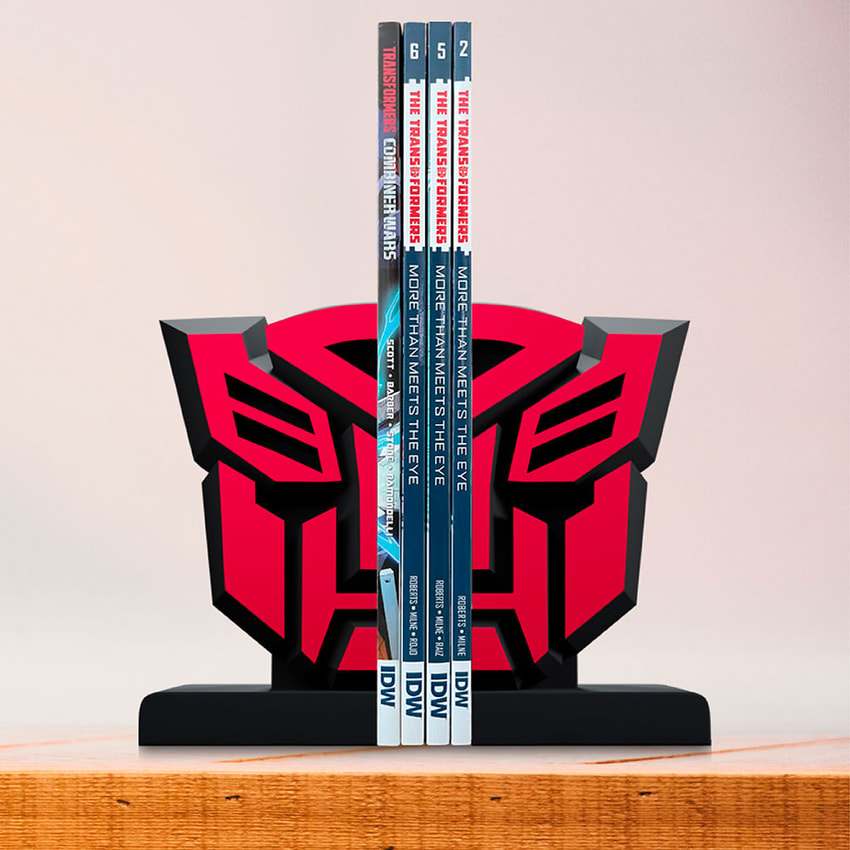 Transformers Autobot Faction Bookend Office Supplies - Prototype Shown View 6