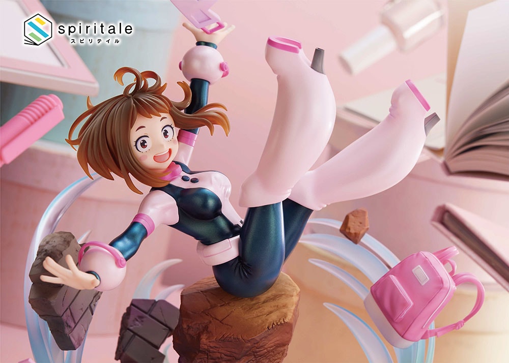 My Hero Academia Ochaco Uraraka PVC Figure - Prototype Shown View 2