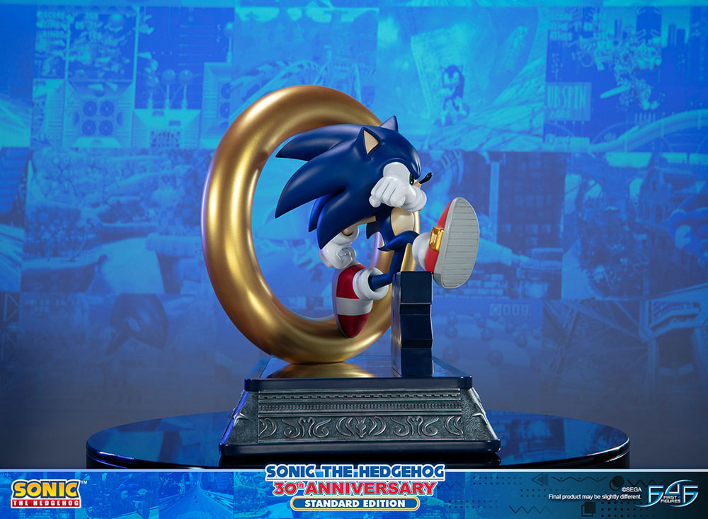 Sonic the Hedgehog Sonic The Hedgehog 30th Anniversary Statues - Prototype Shown View 4