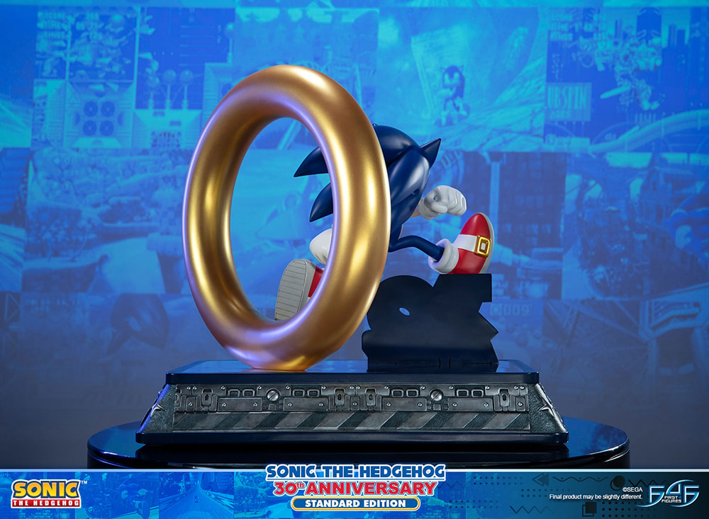 Sonic the Hedgehog Sonic The Hedgehog 30th Anniversary Statues - Prototype Shown View 6