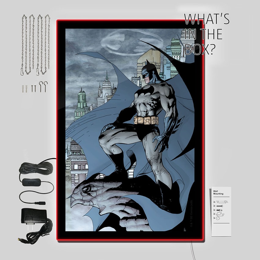 Batman #608 LED Jim Lee Cover Variant (Large) Exclusive Edition - Prototype Shown