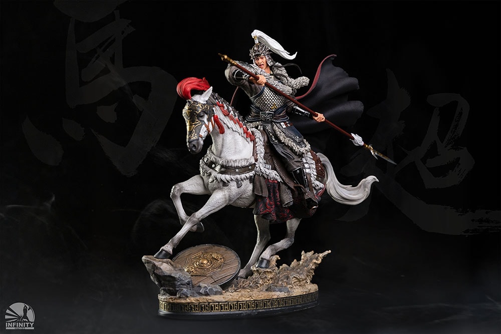 Three Kingdoms Generals Three Kingdoms Generals Ma Chao (Colored Edition) Statues - Prototype Shown View 2