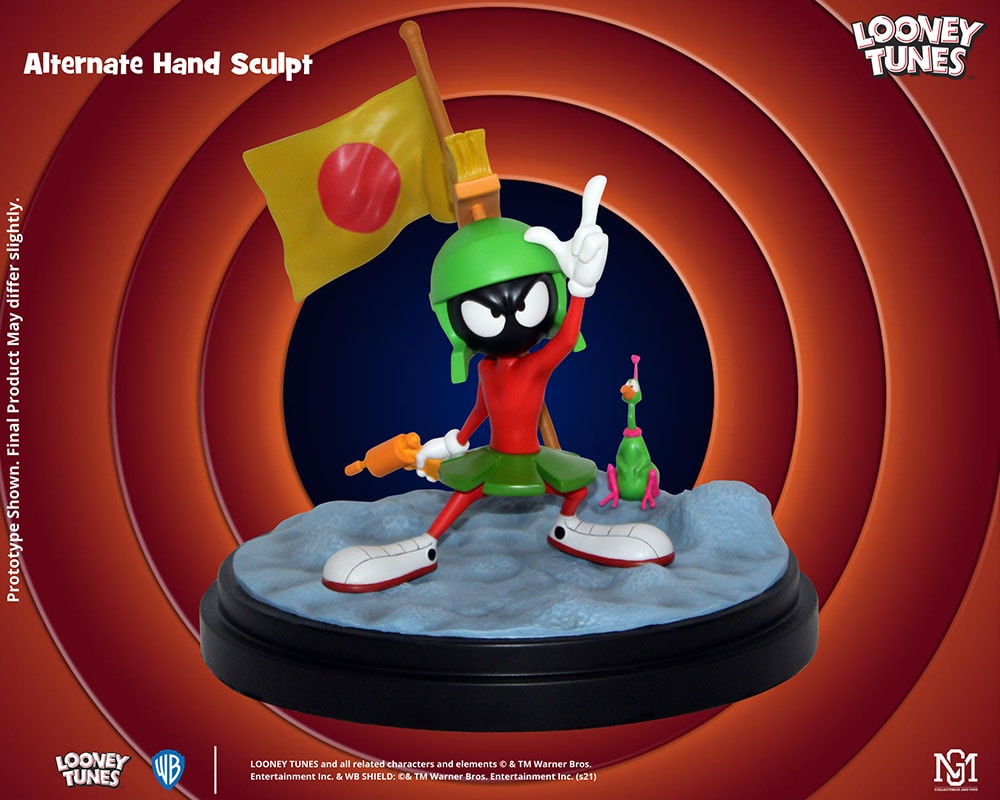Looney Tunes Marvin the Martian Statues - Prototype Shown View 6