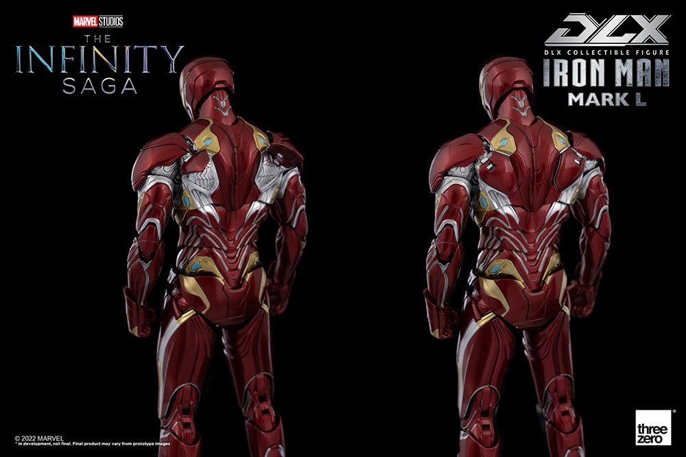 Marvel Iron Man Mark 50 DLX Collectible Figure - Prototype Shown View 3