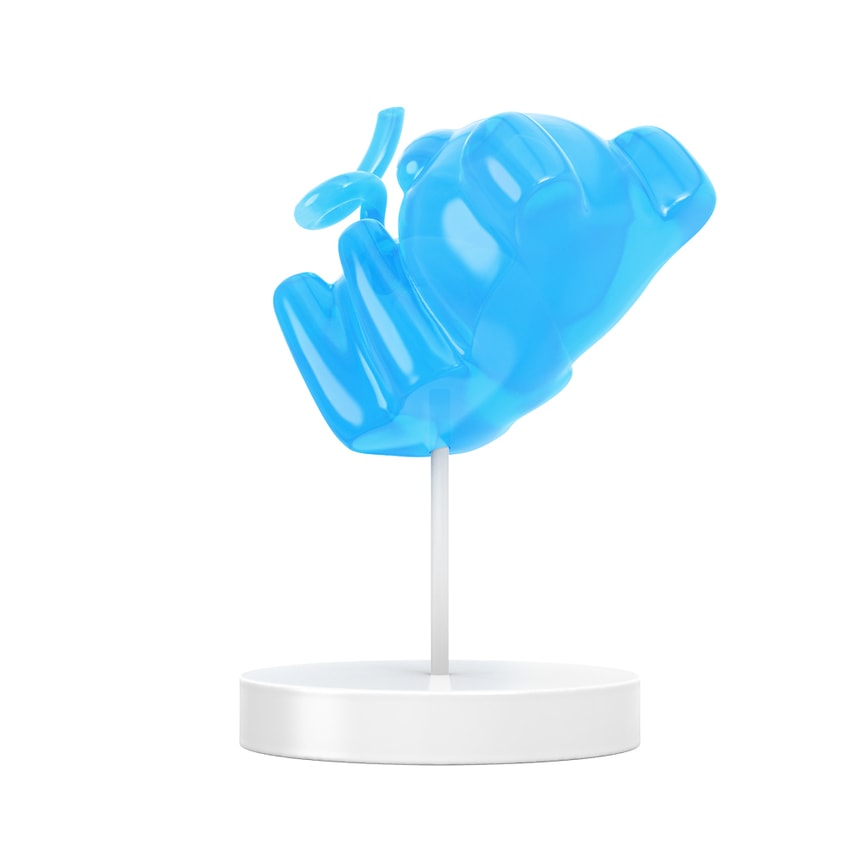 Immaculate Confection: Gummi Fetus (Blue Raspberry Edition)- Prototype Shown View 5
