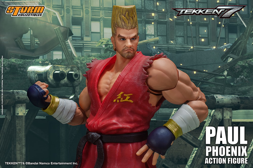 Tekken Paul Phoenix Action Figure - Prototype Shown View 2