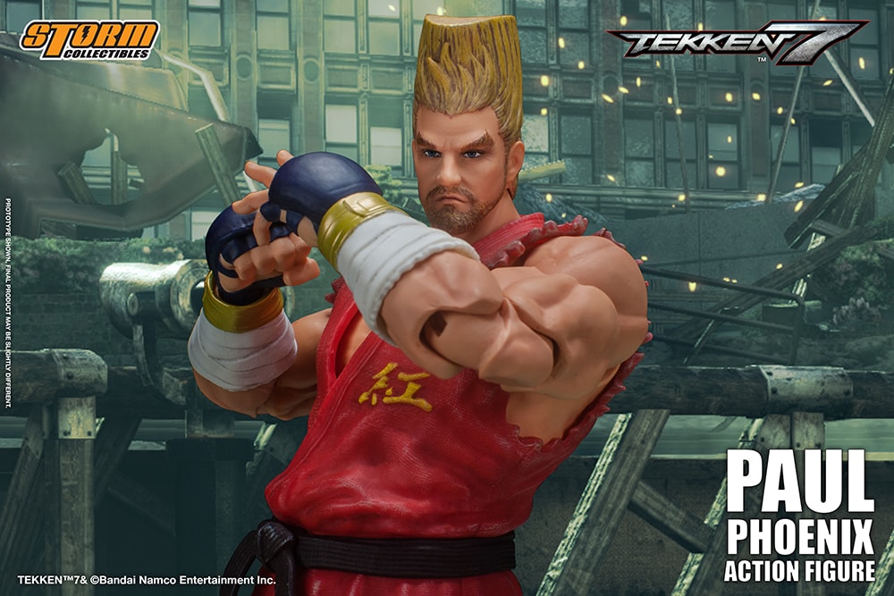 Tekken Paul Phoenix Action Figure - Prototype Shown View 5