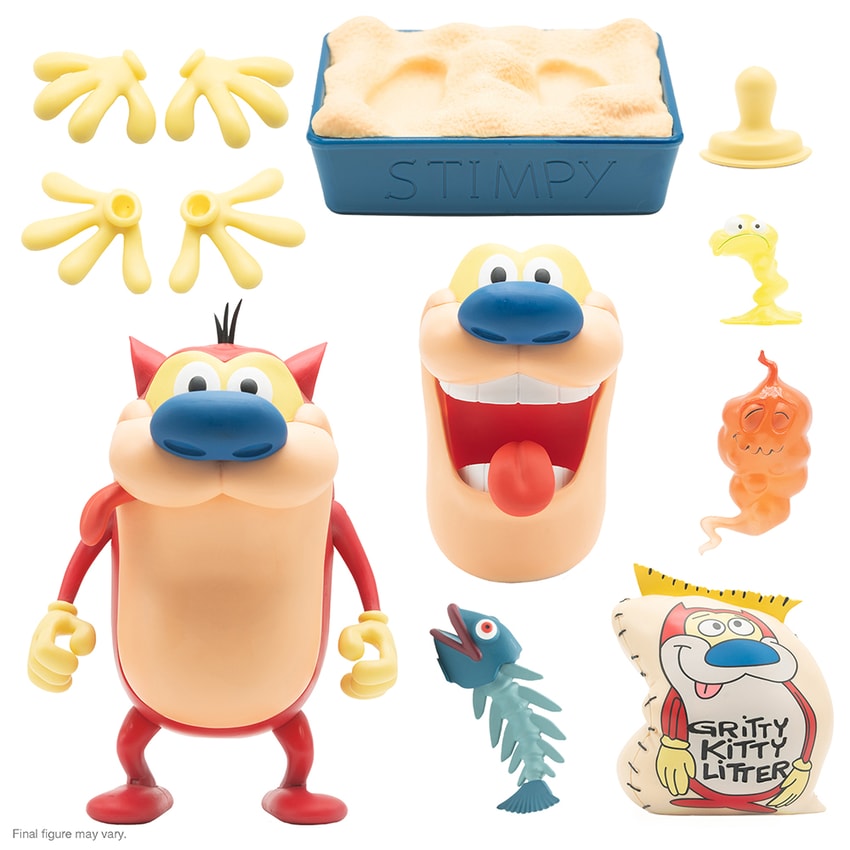 Stimpy Action Figure by Super7 | Sideshow Collectibles
