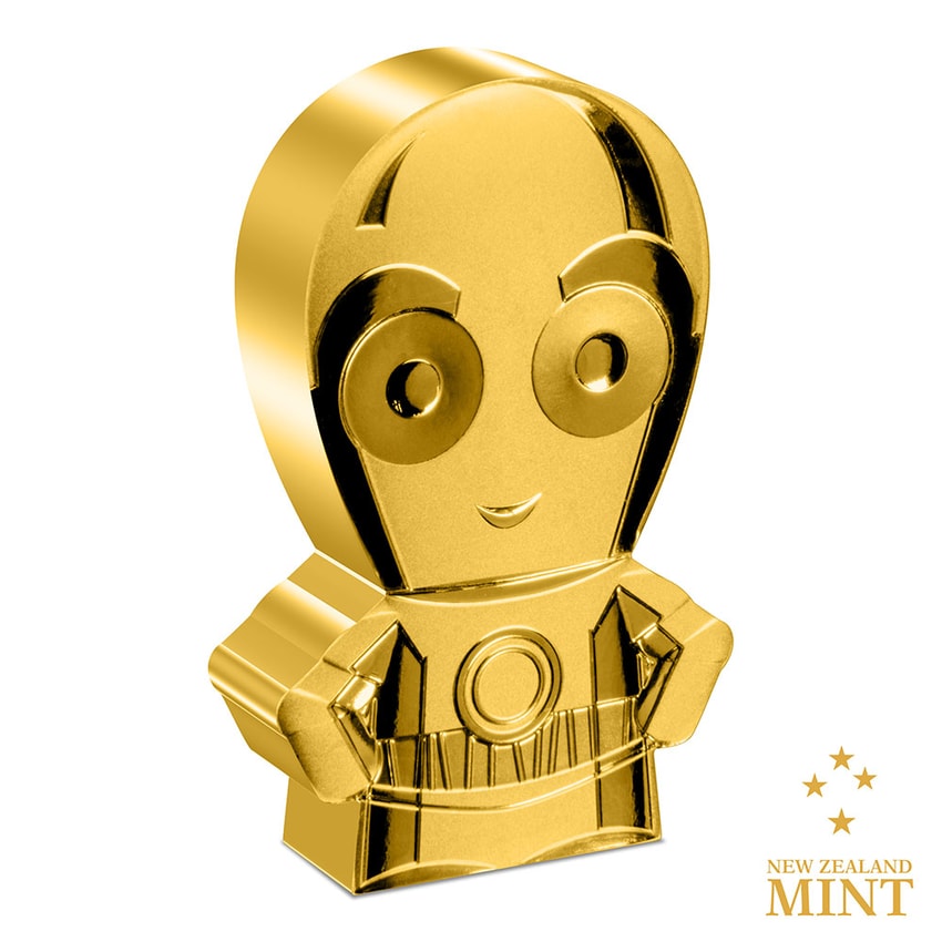 C-3PO 1oz Silver Coin