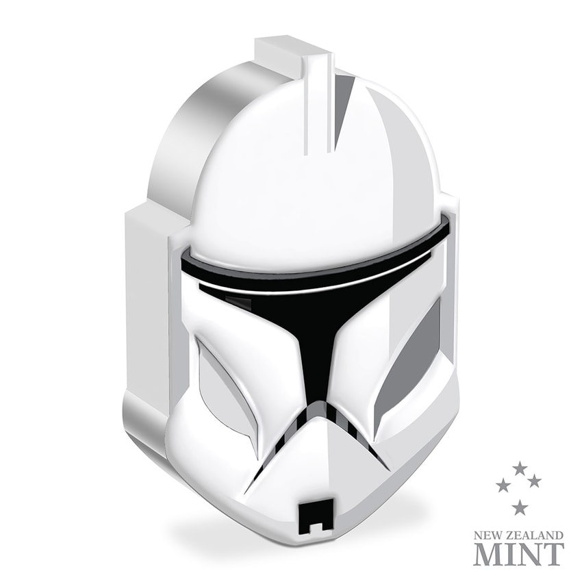 Clone Trooper Phase I 1oz Silver Coin- Prototype Shown