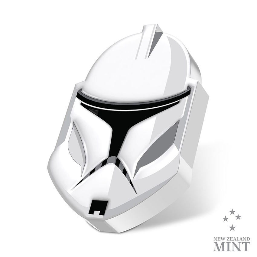 Clone Trooper Phase I 1oz Silver Coin- Prototype Shown