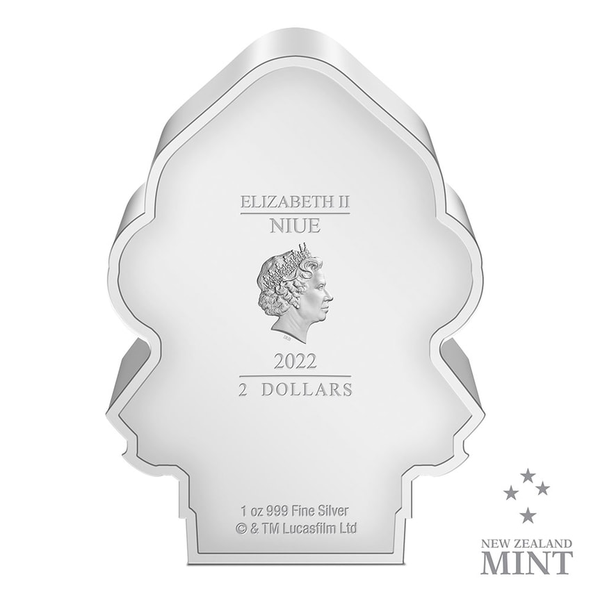 Admiral Ackbar 1oz Silver Coin- Prototype Shown