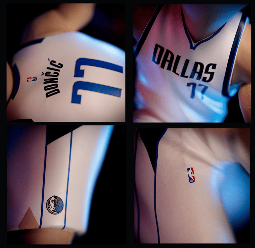 NZ  NBA Pokemon Mavericks Dallas Basketball Concept Jersey Full