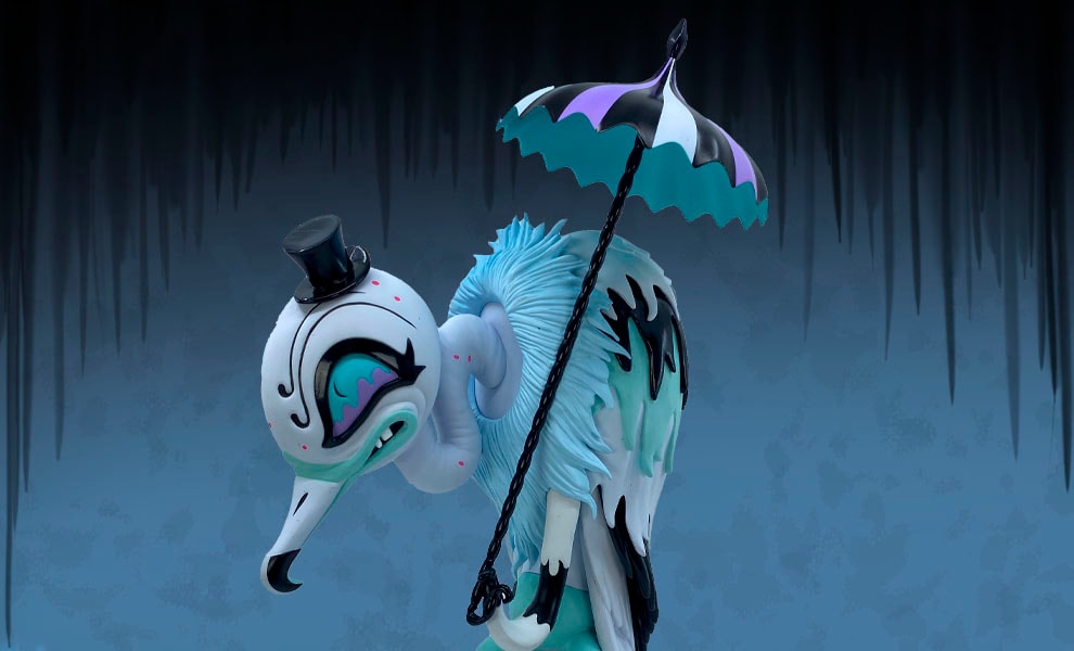 Vultura Macabra Arctic Melt Vinyl Collectible - Prototype Shown View 1