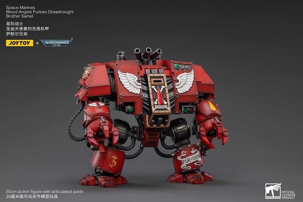 Blood Angels Furioso Dreadnought Brother Samel- Prototype Shown