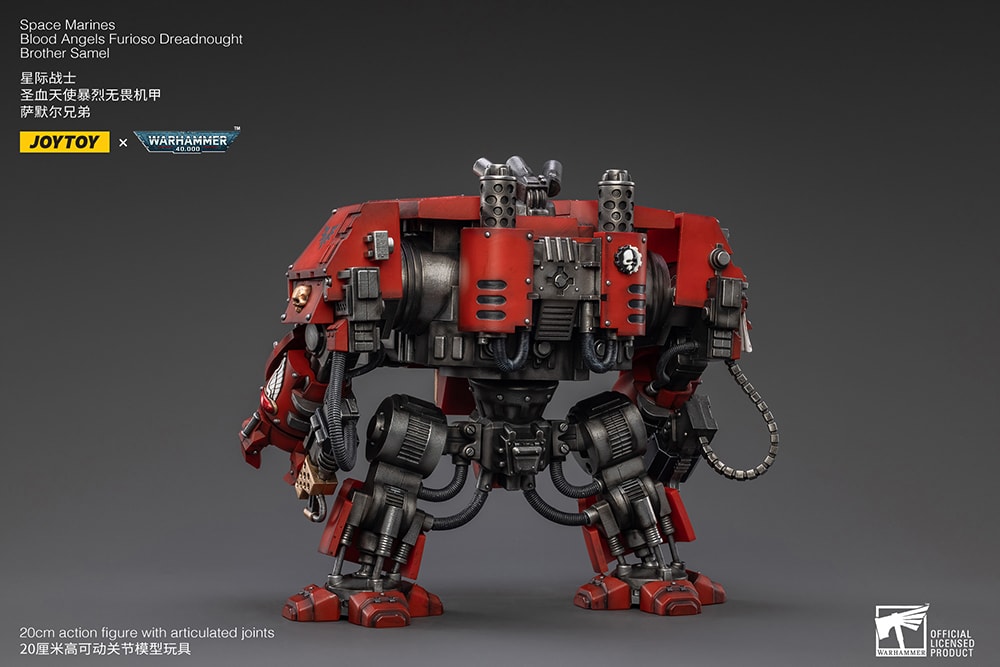 Blood Angels Furioso Dreadnought Brother Samel- Prototype Shown