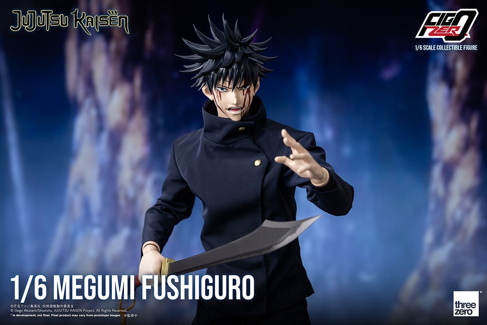 Jujutsu Kaisen Megumi Fushiguro Sixth Scale Figure - Prototype Shown View 6