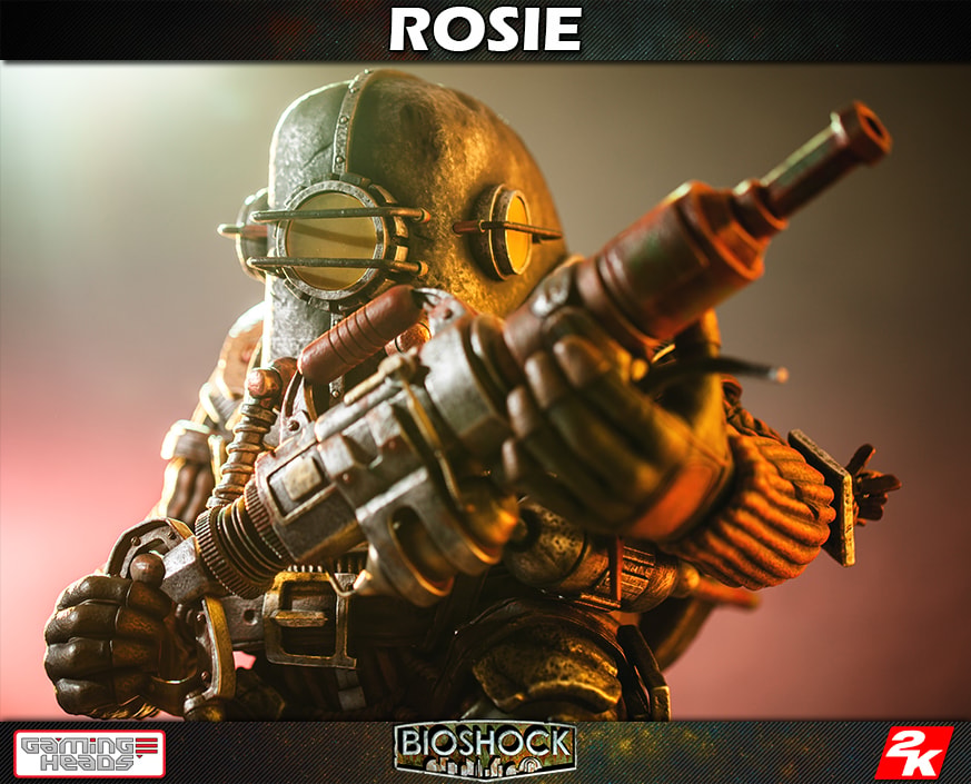 BioShock Big Daddy - Rosie Statues  Collector Edition - Prototype Shown View 1