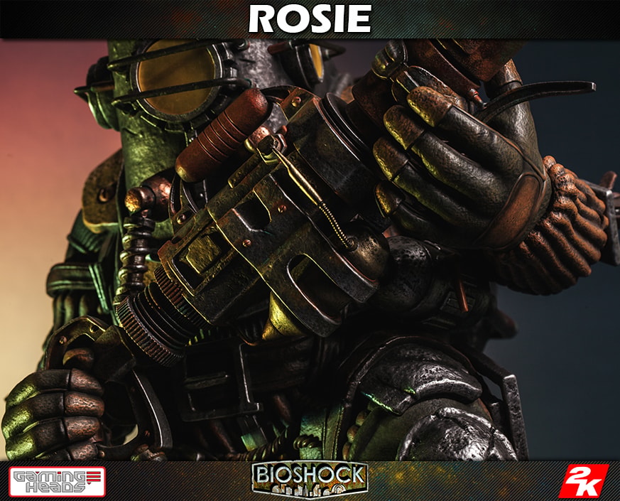 BioShock Big Daddy - Rosie Statues  Collector Edition - Prototype Shown View 4