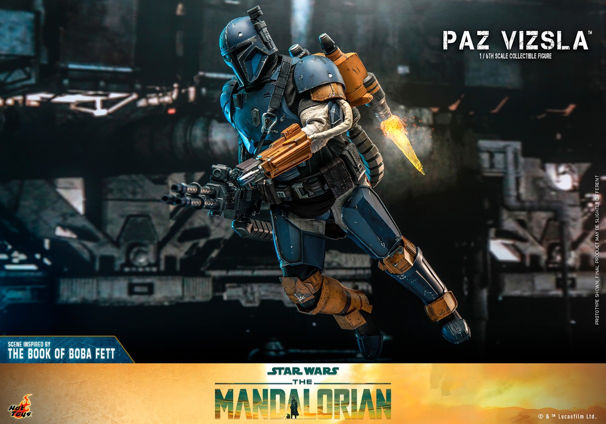 Star Wars Paz Vizsla™ Sixth Scale Figure - Prototype Shown View 6