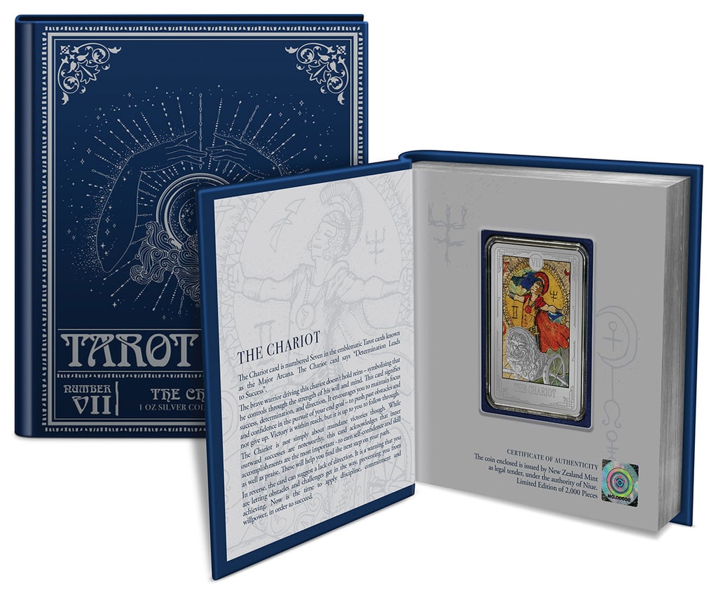 The Chariot 1oz Silver Coin- Prototype Shown