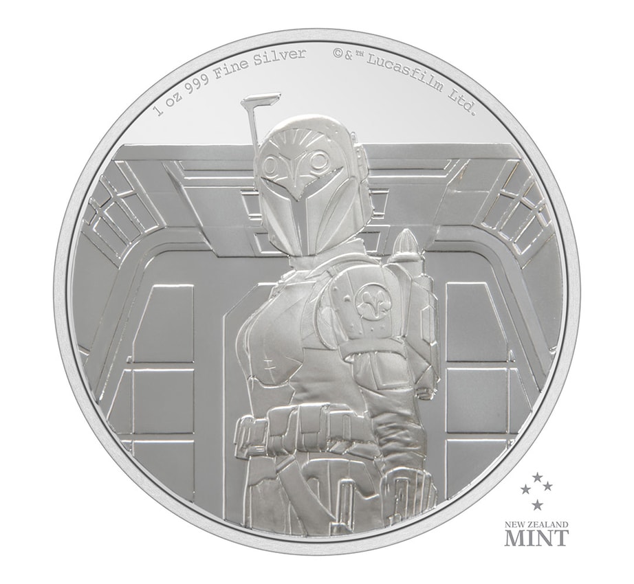 Bo-Katan Kryze 1oz Silver Coin- Prototype Shown