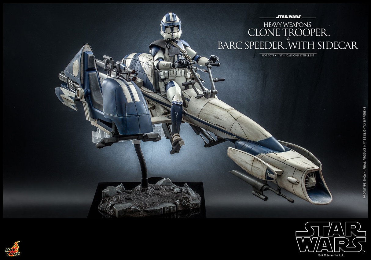 Barc speeder top with sidecar