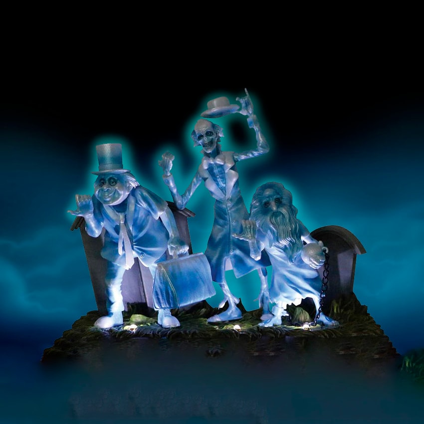 Disney Hitchhiking Ghosts Figurine - Prototype Shown View 1