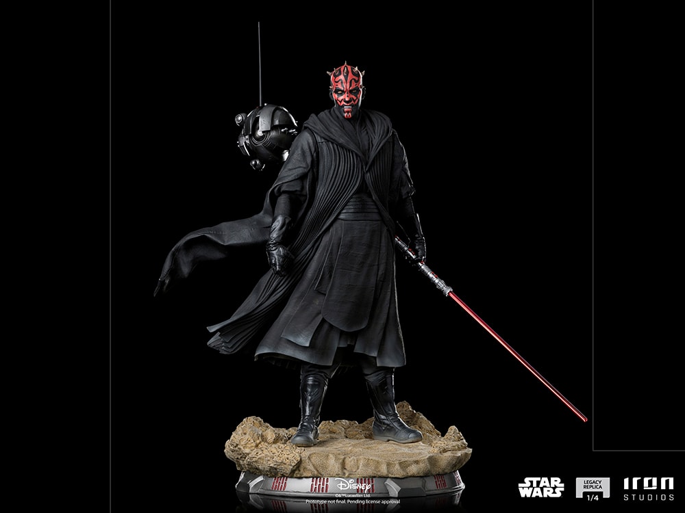 Star Wars Darth Maul Statues - Prototype Shown View 2