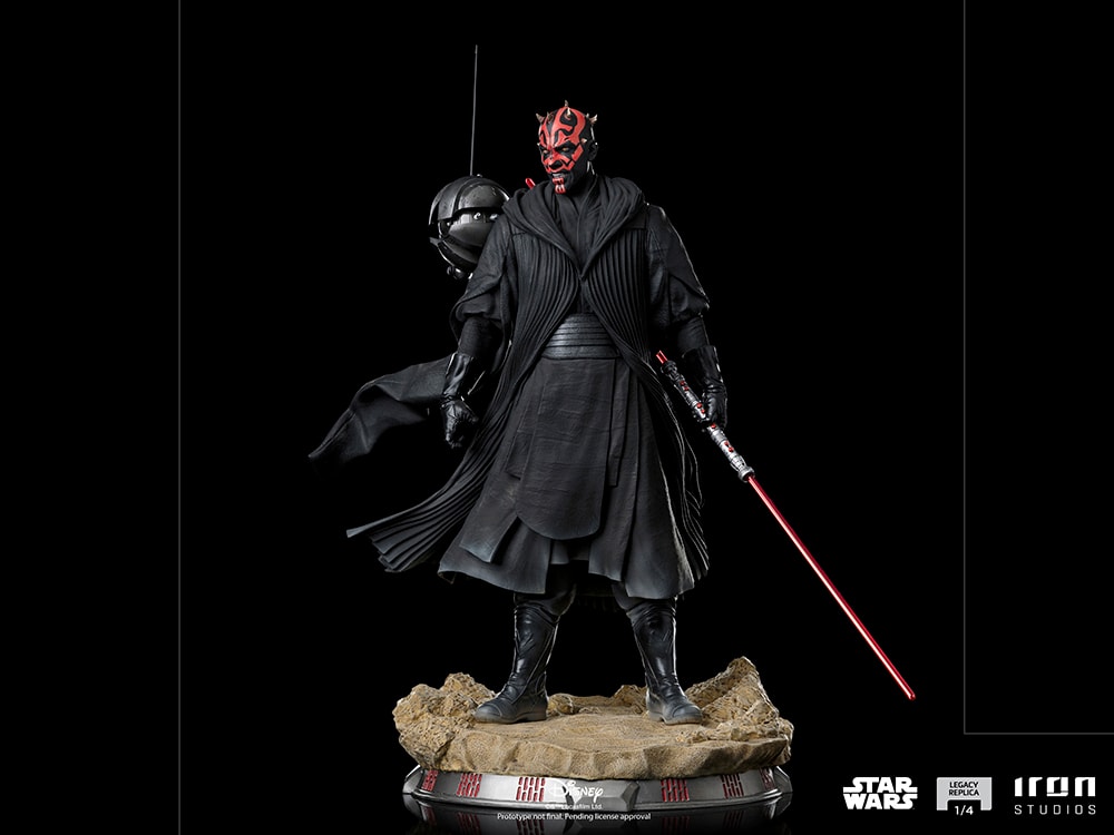 Star Wars Darth Maul Statues - Prototype Shown View 4