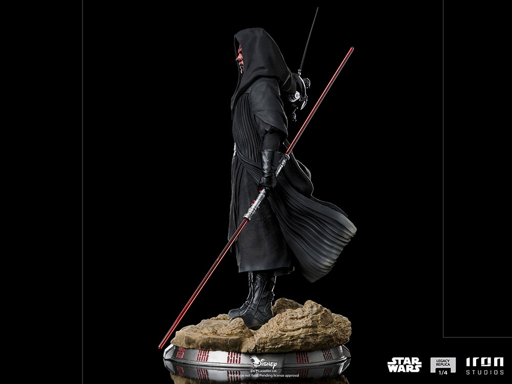Star Wars Darth Maul Statues - Prototype Shown View 5