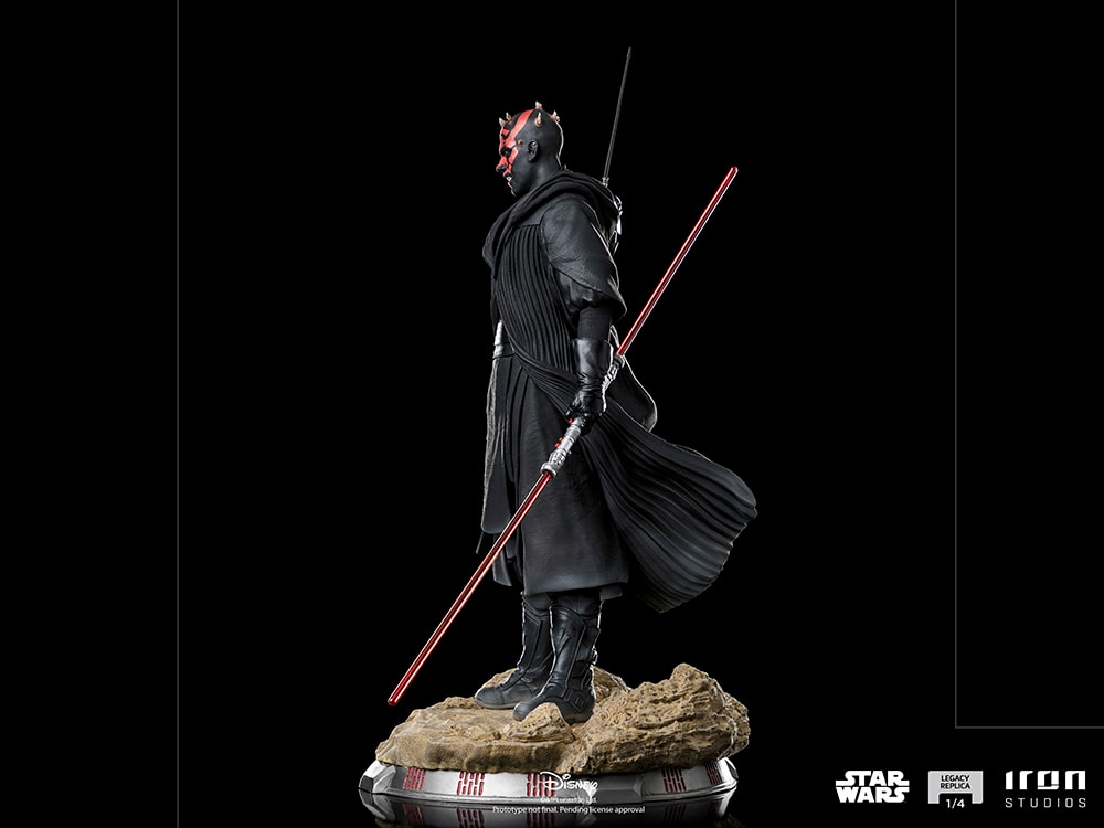 Star Wars Darth Maul Statues - Prototype Shown View 6